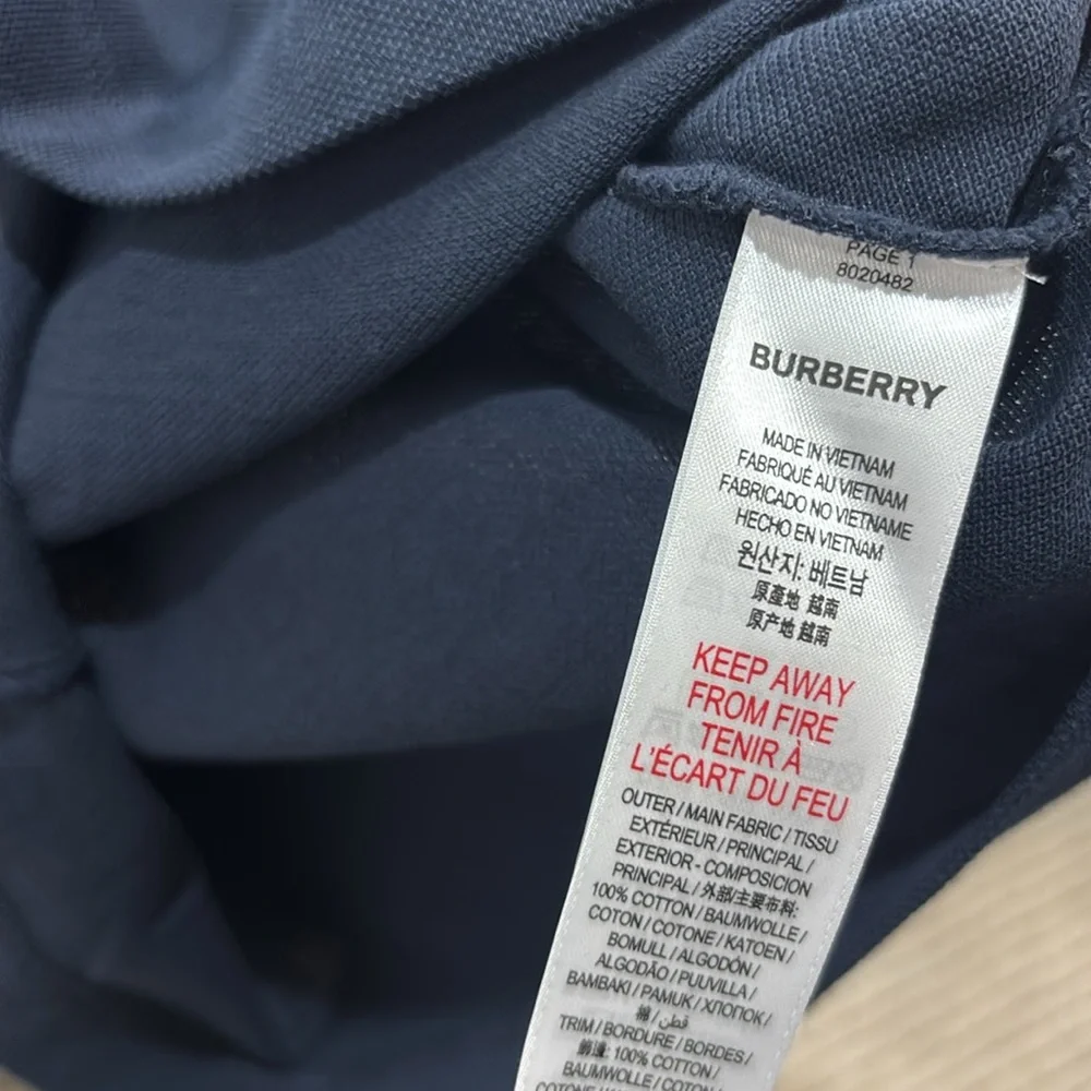 Boys Burberry Polo - Picture 3 of 4